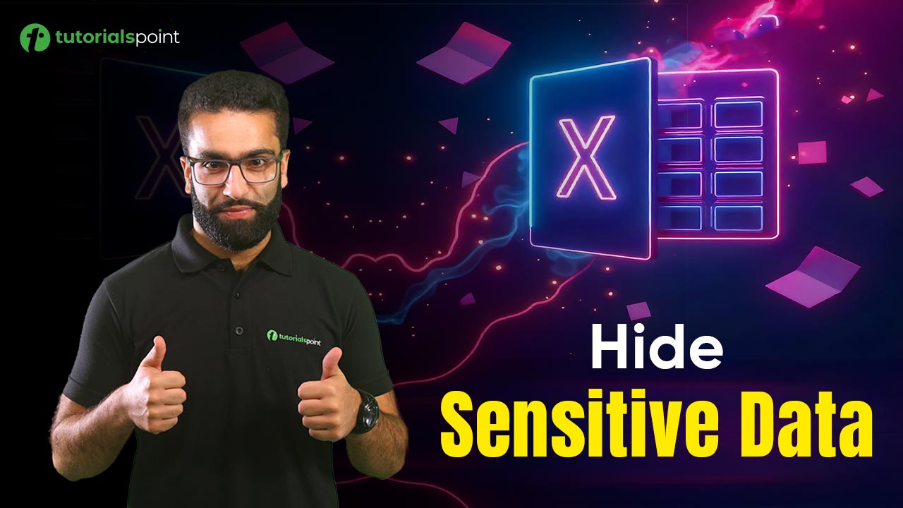 Hide Sensitive Data in Excel